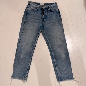 And other stories vintage high rise straight leg, size 28